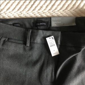 Talbots NWT barely boot dress pants